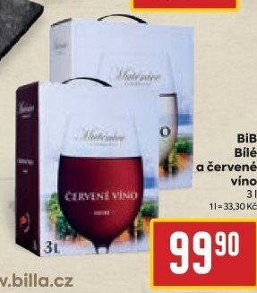 Vína Vinařství Mutěnice - bag in box