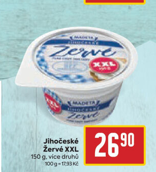 Žervé Jihočeské Madeta