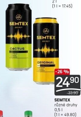 Energetický nápoj Semtex