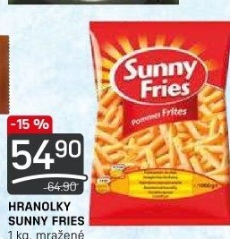 Hranolky mražené Sunny Fries