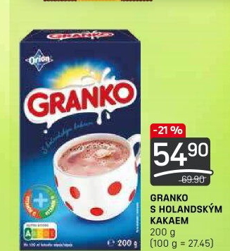 Instantní kakao Granko Orion