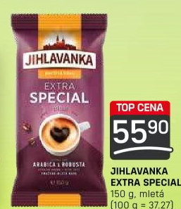 Mletá káva extra speciál Jihlavanka