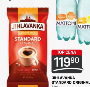 Mletá káva Standard Jihlavanka