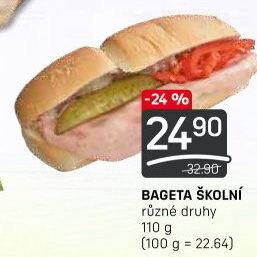 Obložená bageta