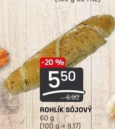 Rohlík sójový