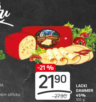 Sýr 45% Lacki Dammer