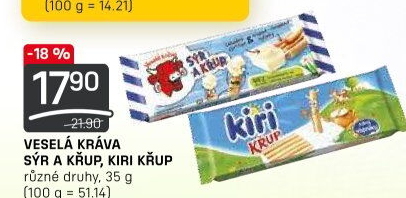 Sýr a křup Veselá kráva