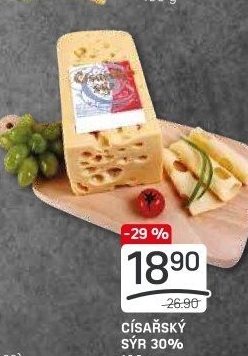 Sýr Císářský 30% Madeta