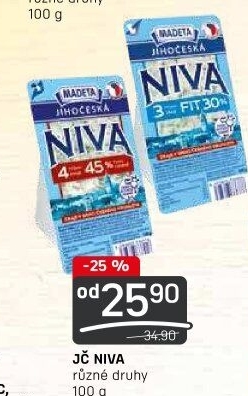Sýr Niva Jihočeská Madeta