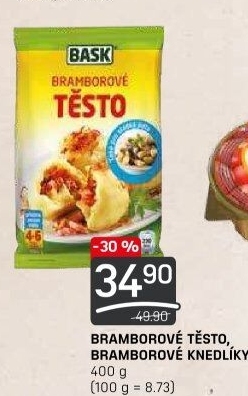 Těsto bramborové v prášku Bask