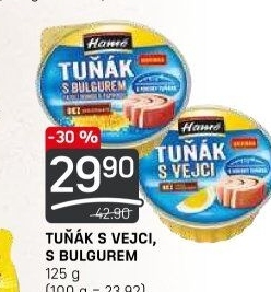 Tuňák s vejci Hamé