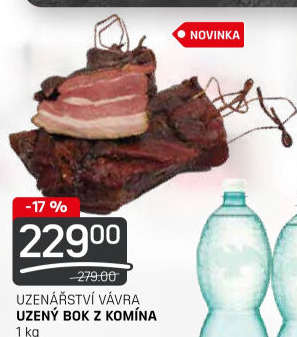 Uzený bok z komína Uzenářství Vávra