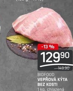 Vepřová kýta bez kosti Bidfood