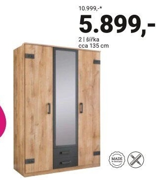 ŠATNÍKOVÁ SKŘÍŇ „CORK“