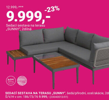 SEDACÍ SESTAVA NA TERASU „SUNNY“