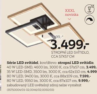 STROPNÍ LED SVÍTIDLO
