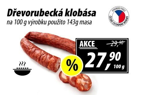 Dřevorubecká klobása