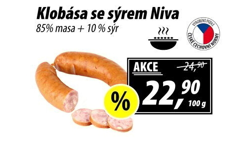 Klobása s nivou