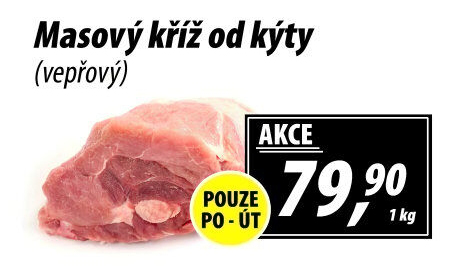 Masový kříž od kýty vepřový