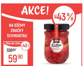 Džem výběrový Extra Schwartau