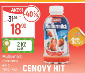 Nápoj mléčný Müllermilch Müller