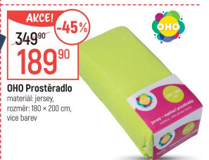 Prostěradlo OHO