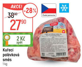 Směs kuřecí polévková mražená Rabbit