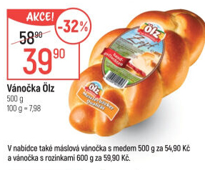 Vánočka Ölz