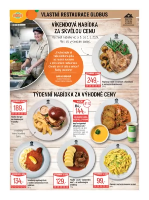 akční leták Globus 1.5.2024-7.5.2024