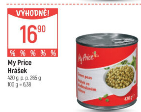 Hrášek My Price