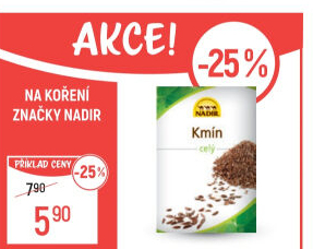 Koření Kmín celý Nadir