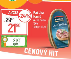 Paštika lahůdková Hamé