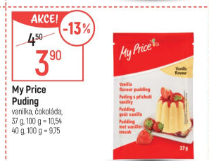 Puding My Price