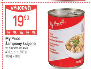 Žampiony My Price