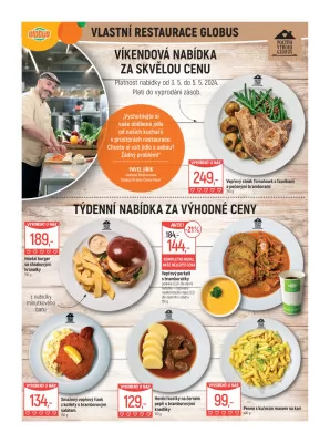 akční leták Globus 1.5.2024-7.5.2024