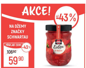 Džem výběrový Extra Schwartau