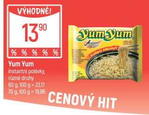Instantní polévka YumYum