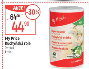 Kuchyňské utěrky 2vrstvé XXL My Price