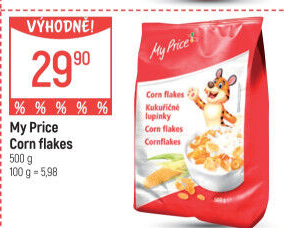 Lupínky cornflakes My Price