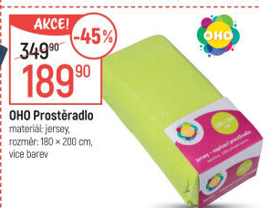 Prostěradlo OHO