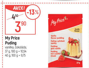 Puding My Price