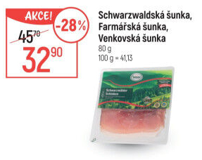 Šunka schwarzwaldská Wein