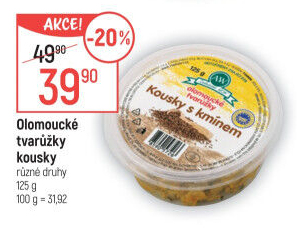 Sýr tvarůžky olomoucké kousky A.W.