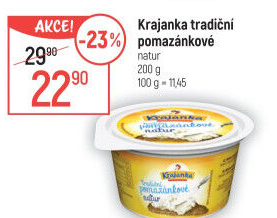 Tradiční pomazánkové Krajanka