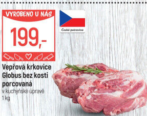 Vepřová krkovice bez kosti Globus