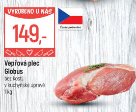 Vepřová plec bez kosti Globus