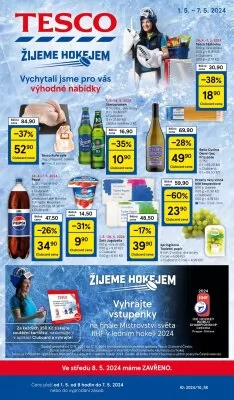 akční leták Tesco 1.5.2024-7.5.2024