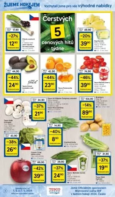 akční leták Tesco 1.5.2024-7.5.2024