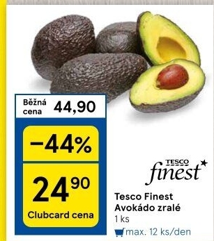 Avokádo Tesco Finest