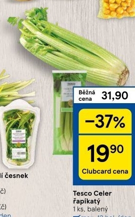 Celer řapíkatý Tesco